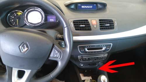 Trouver la prise obd sur la Renault Megane 3 Astuces